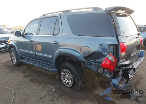 2006 Toyota Sequoia Limited V8 from USA, damaged, VIN 5TDBT48A76S258459
